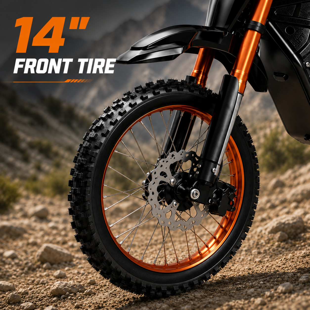 EDB001 Pro 4,000W Electric Dirt Bike
