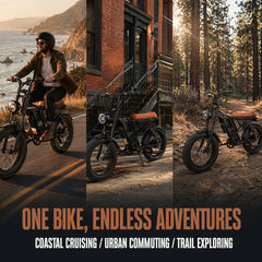 M4 Electric Bike|1150W motor|48V 15Ah|40-50KM|28Mph