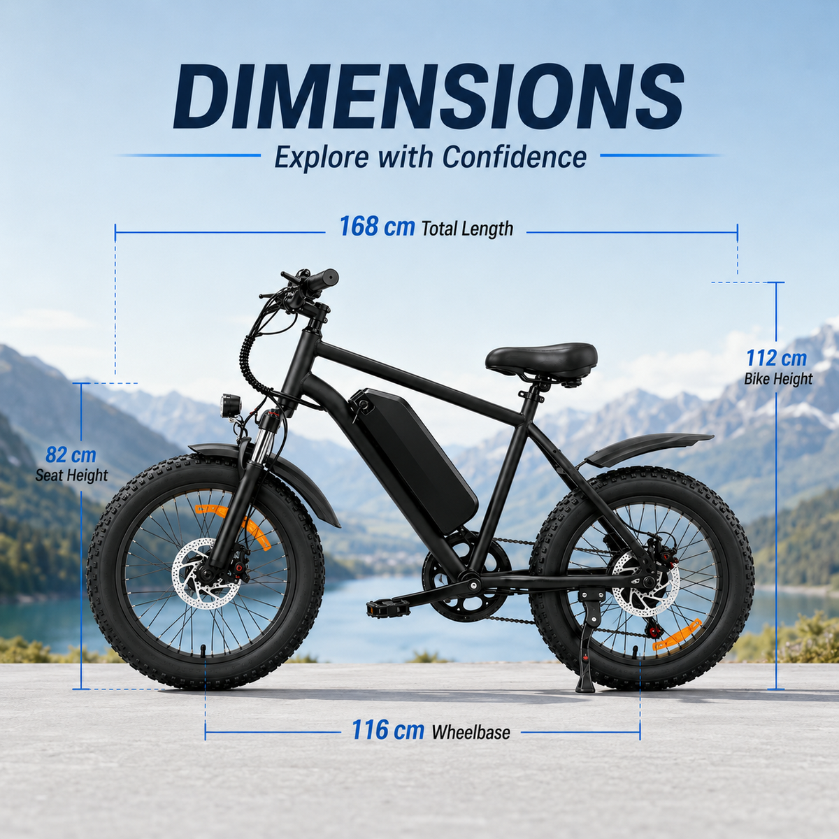 K10 Fat tire Mountain E-Bikes