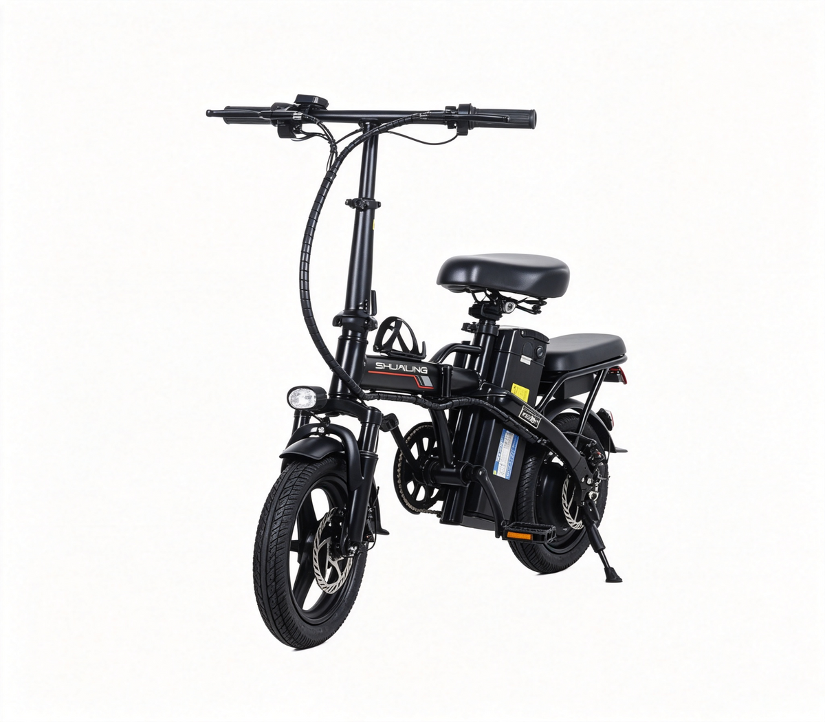 S6 Folding E-Bikes|400w motor|48V 15Ah|22mph|20miles|14inch