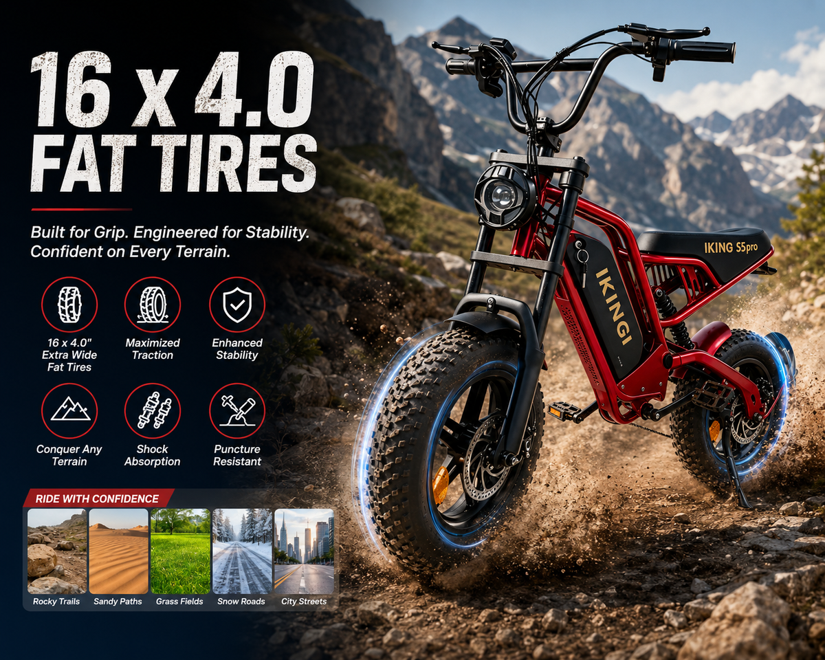 216mini Electric Bike|1000W motor|48V/15AH |20-40KM|15.5Mph|16*4.0inch