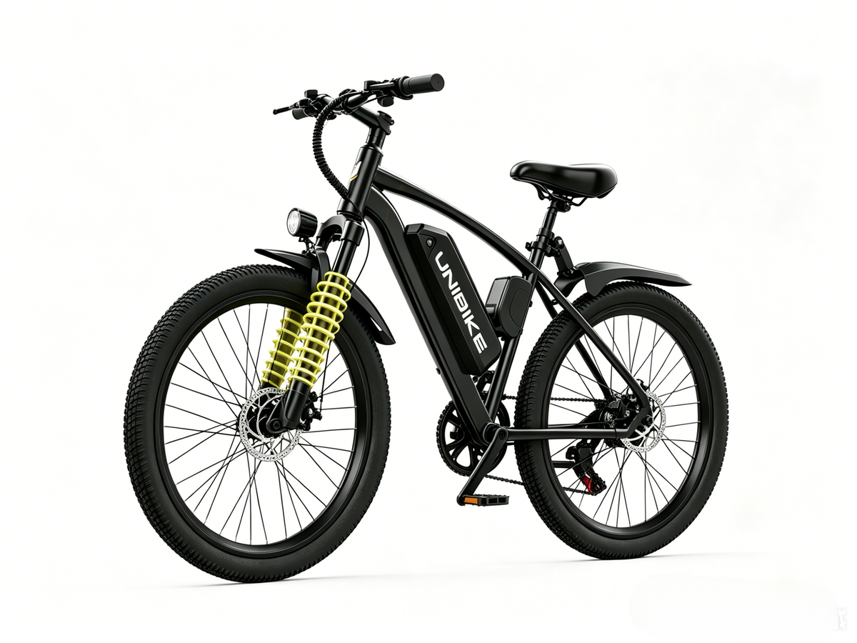 Q7 Electric Bicycle | 400W | 36V 10Ah | 7-speed Shimano