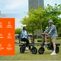 F1L Folding E-Bikes|250W motor|48V 7.5Ah|25 km/h|30-50KM