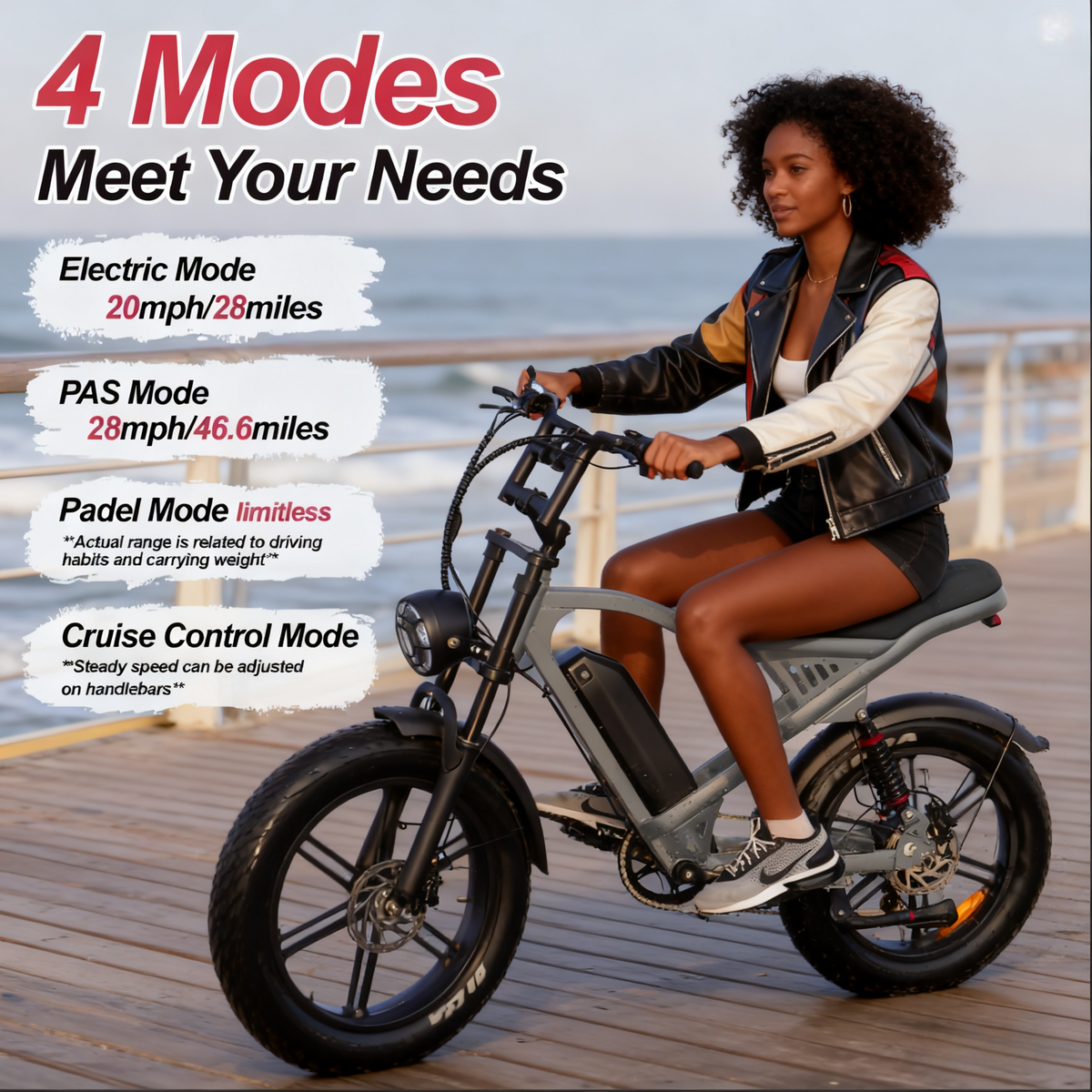 EF1 Mountain E-Bikes|750W motor| 48V/22.5AH | 32 Mph |50miles