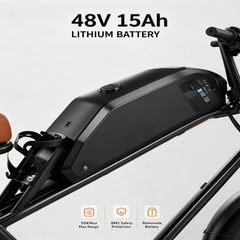 M2 Electric Bicycle |1500W motor |48V 15Ah |2.0×4.0inch|50KM