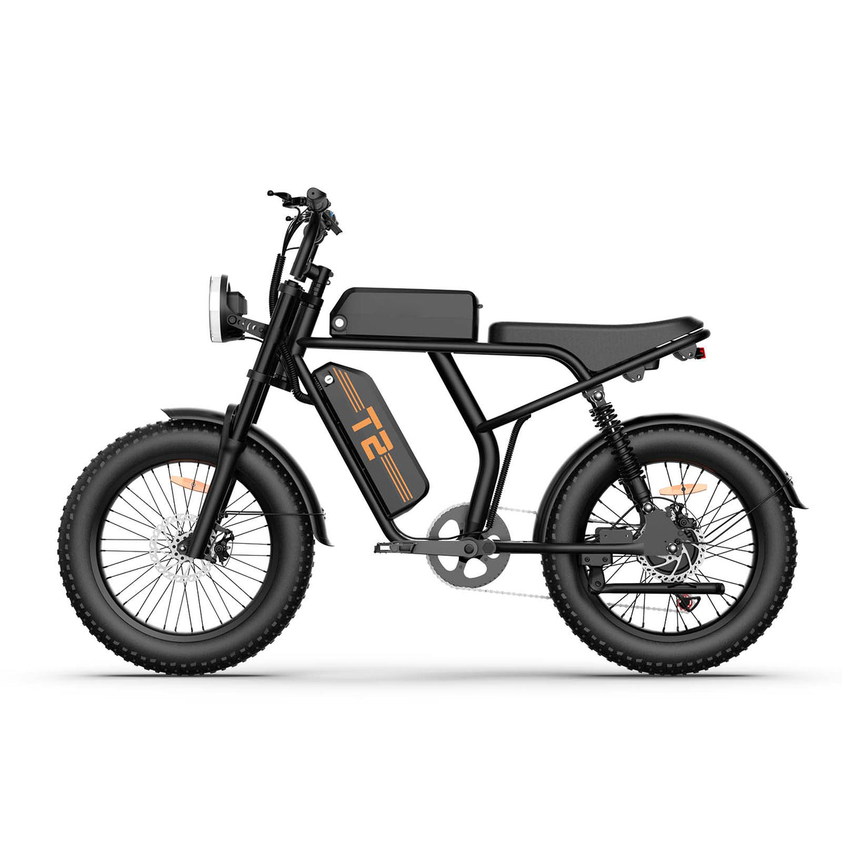 T2 Electric Fat Bike|745W motor|48V 15.6Ah|20*4.0 inches|100Miles|20MPH