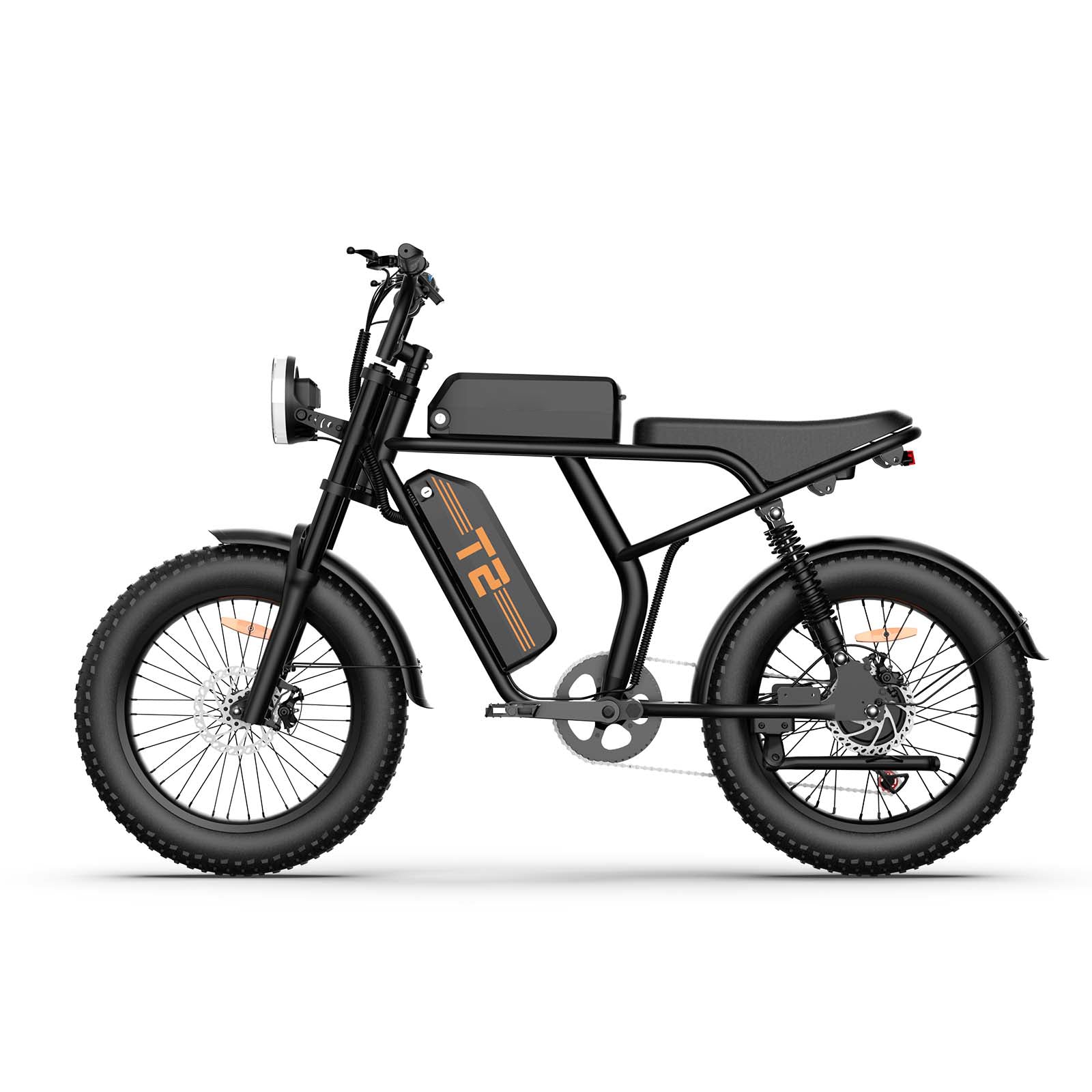 T2 Electric Fat Bike|745W motor|48V 15.6Ah|20*4.0 inches|100Miles|20MPH