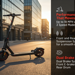 M2 Folding E-Bikes|500W motor|36V 7.5Ah|8.5inches|30km/h
