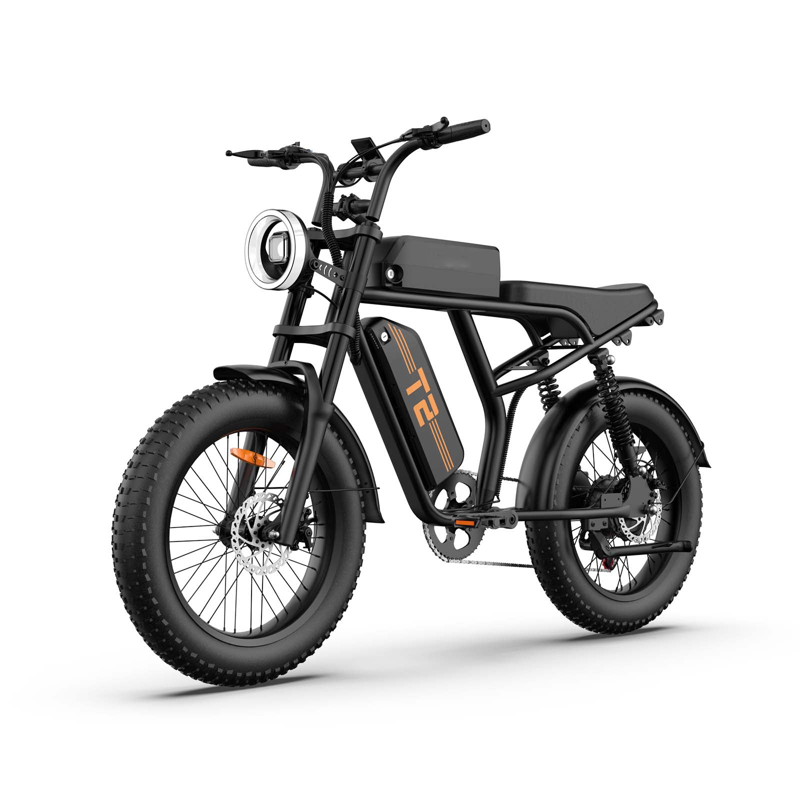 T2 Electric Fat Bike|745W motor|48V 15.6Ah|20*4.0 inches|100Miles|20MPH