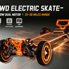 M24 Electric scooter |7500W motor|25-30miles|28-35mph|43in x 18in x 11inch