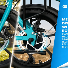 EF2 Folding E-Bikes|750W motor|36V 9AH|30-50KM|20MPH|16inch*2.5