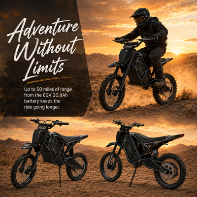 EDB001 Pro 4,000W  Electric Dirt Bike
