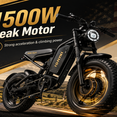 216 Mountain E-Bikes|1500W motor|60V 22Ah|35KM|15.5Mph|2.0×4.0inch|50miles