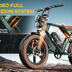 ES2S Electric Fat-Tire E-Bike|1500W motor|48V 22.5AH|100Miles|32MPH|29inch*4.0