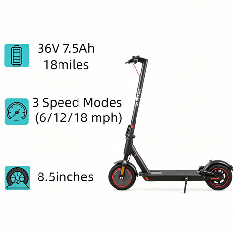M2 Portable 250W Foldable Electric Scooter