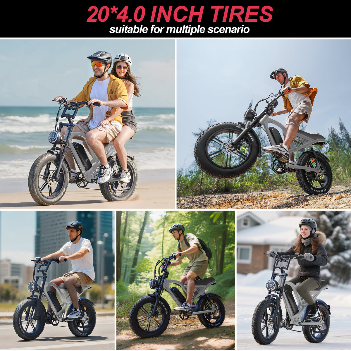 EF1 Mountain E-Bikes|750W motor| 48V/22.5AH | 32 Mph |50miles