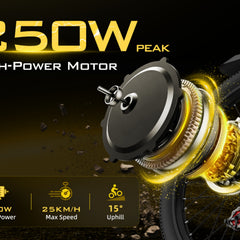 Q7 Electric Bicycle | 400W | 36V 10Ah | 7-speed Shimano