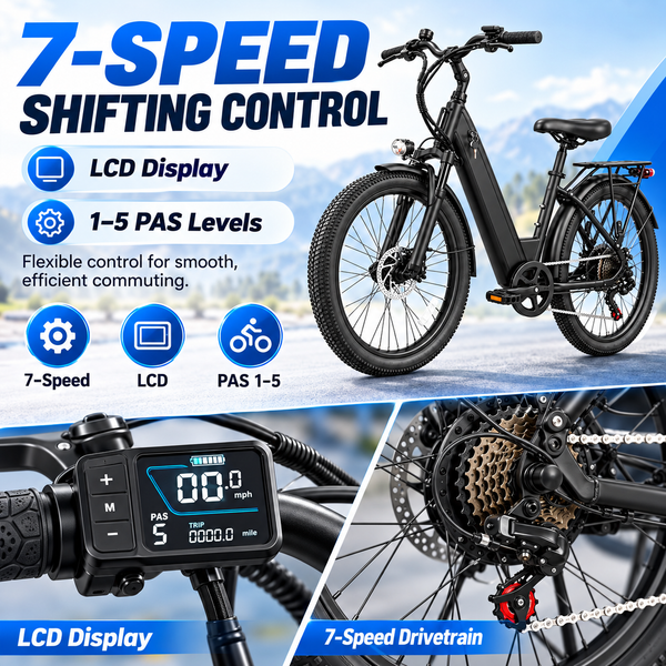 SU7 350W Electric Bike for Adults