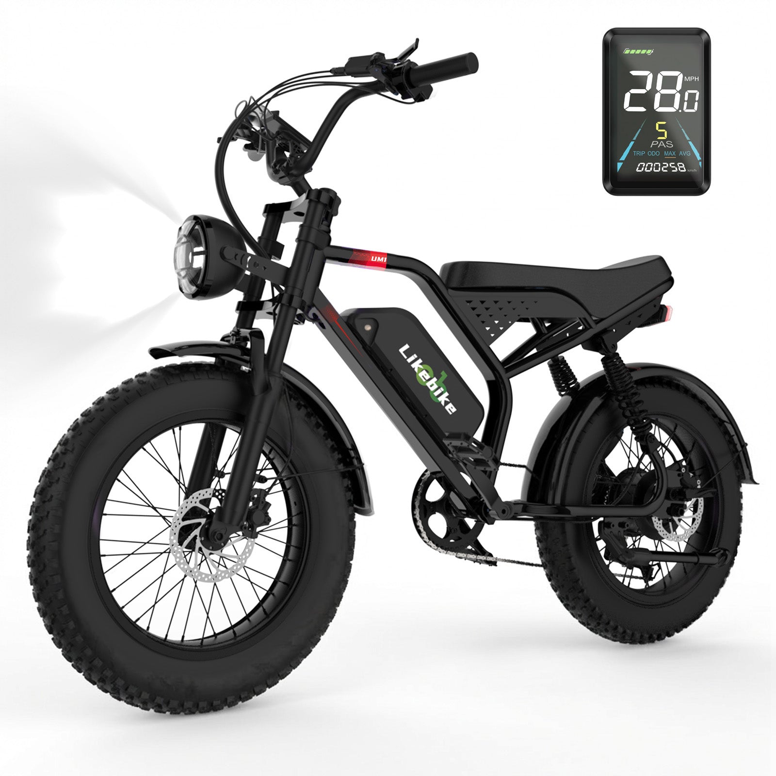 UM1 1500W power 48V 20Ah  28MPH