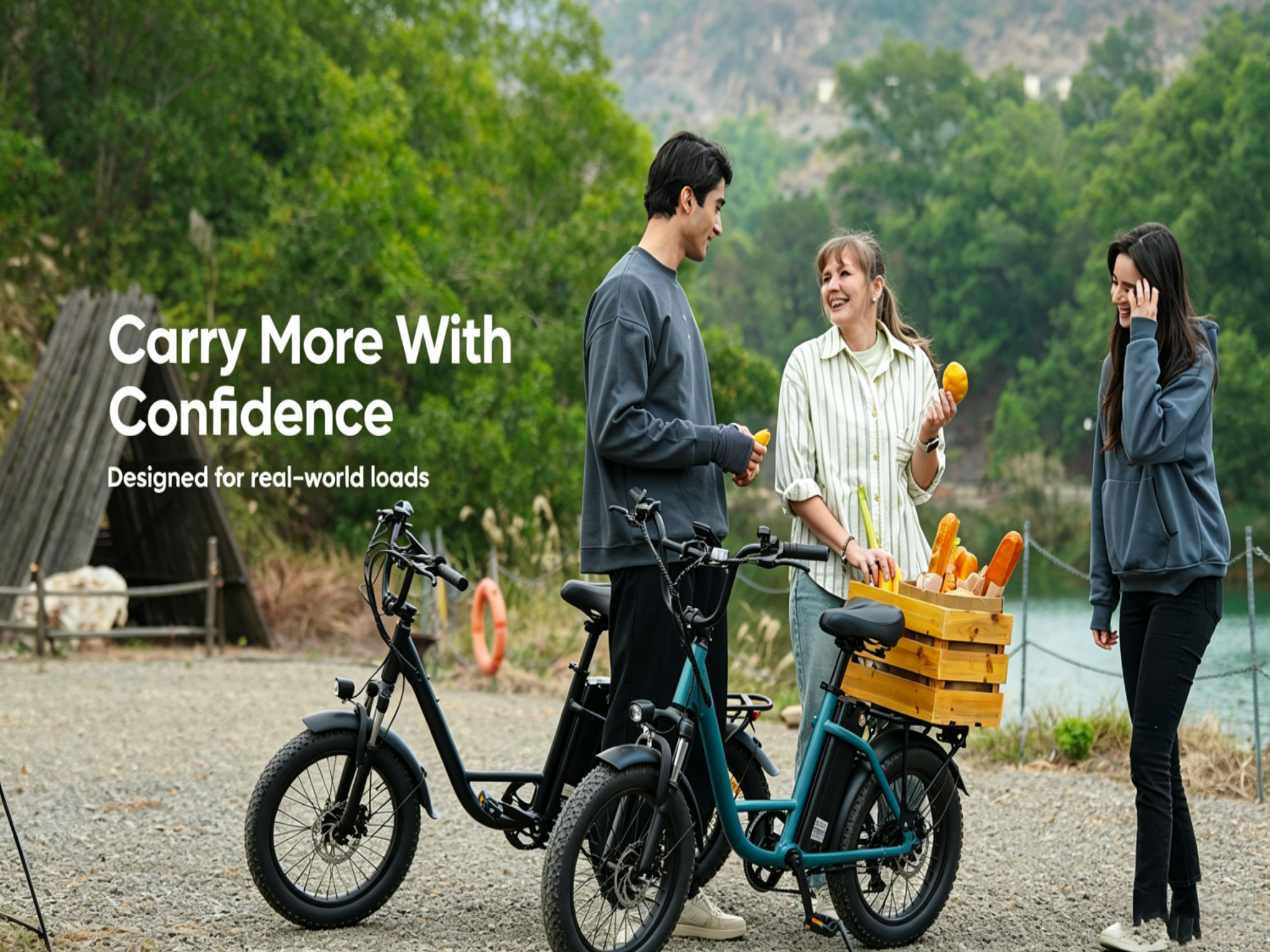 E20Pro Electric Bike|1500W motor|48V 15.6Ah | 80–100 miles|20*4.0 inches