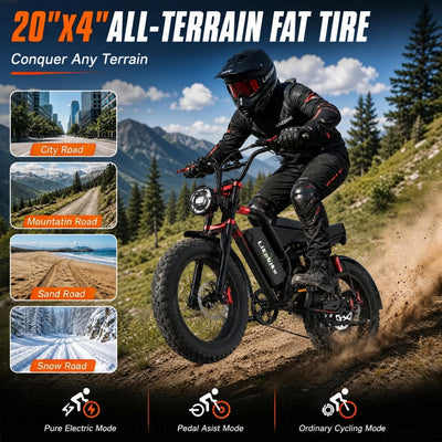UM1PRO 2000W power 48V 23Ah 34MPH