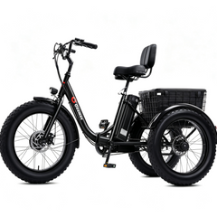 Folding Electric Tricycle Bicycle|500W motor |36V 15Ah |20inch|35-45miles|20MPH