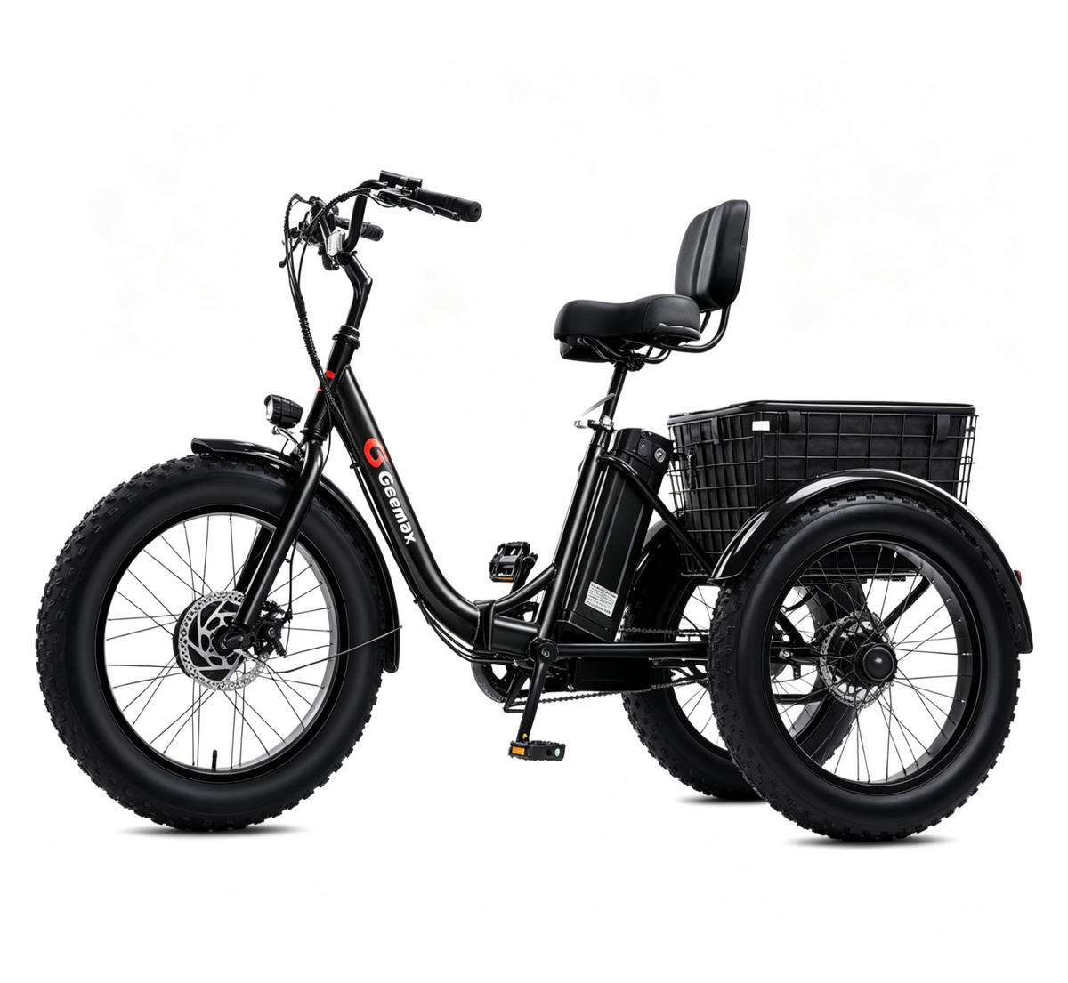 Folding Electric Tricycle Bicycle|500W motor |36V 15Ah |20inch|35-45miles|20MPH
