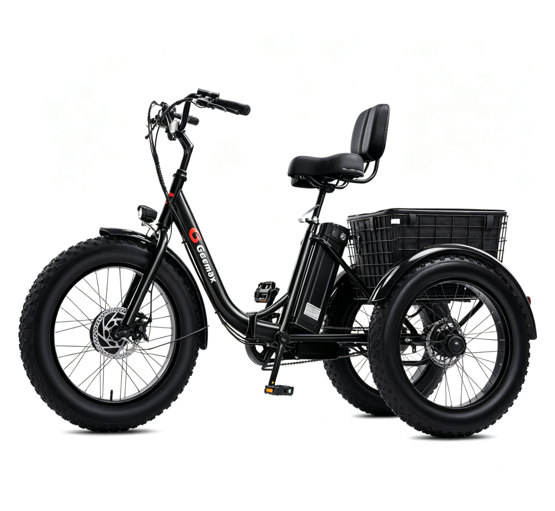 Folding Electric Tricycle Bicycle|500W motor |36V 15Ah |20inch|35-45miles|20MPH