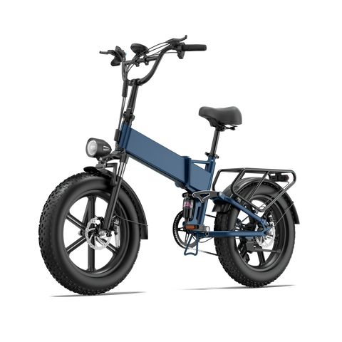 T5 Folding E-Bikes|250W motor|48V 13Ah|20*4.0 inches|25 km/h|80 miles