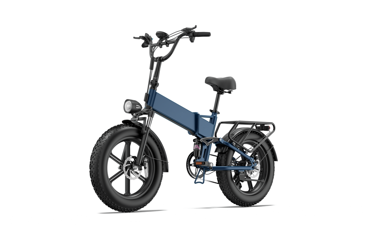 T5 Folding E-Bikes|250W motor|48V 13Ah|20*4.0 inches|25 km/h|80 miles