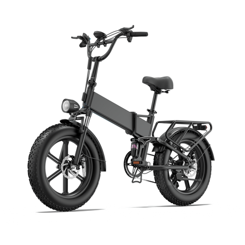 T5 Folding E-Bikes|250W motor|48V 13Ah|20*4.0 inches|25 km/h|80 miles