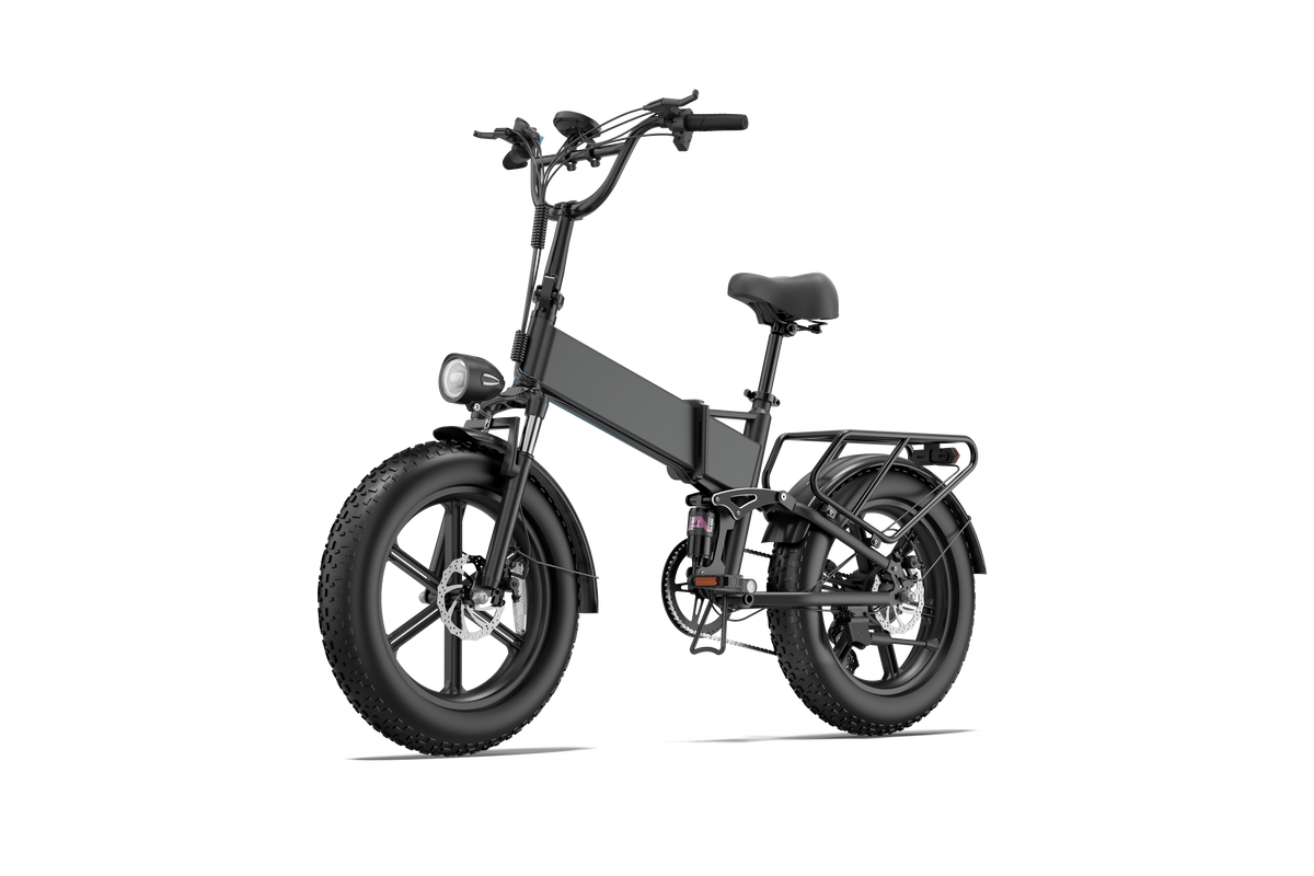 T5 Folding E-Bikes|250W motor|48V 13Ah|20*4.0 inches|25 km/h|80 miles