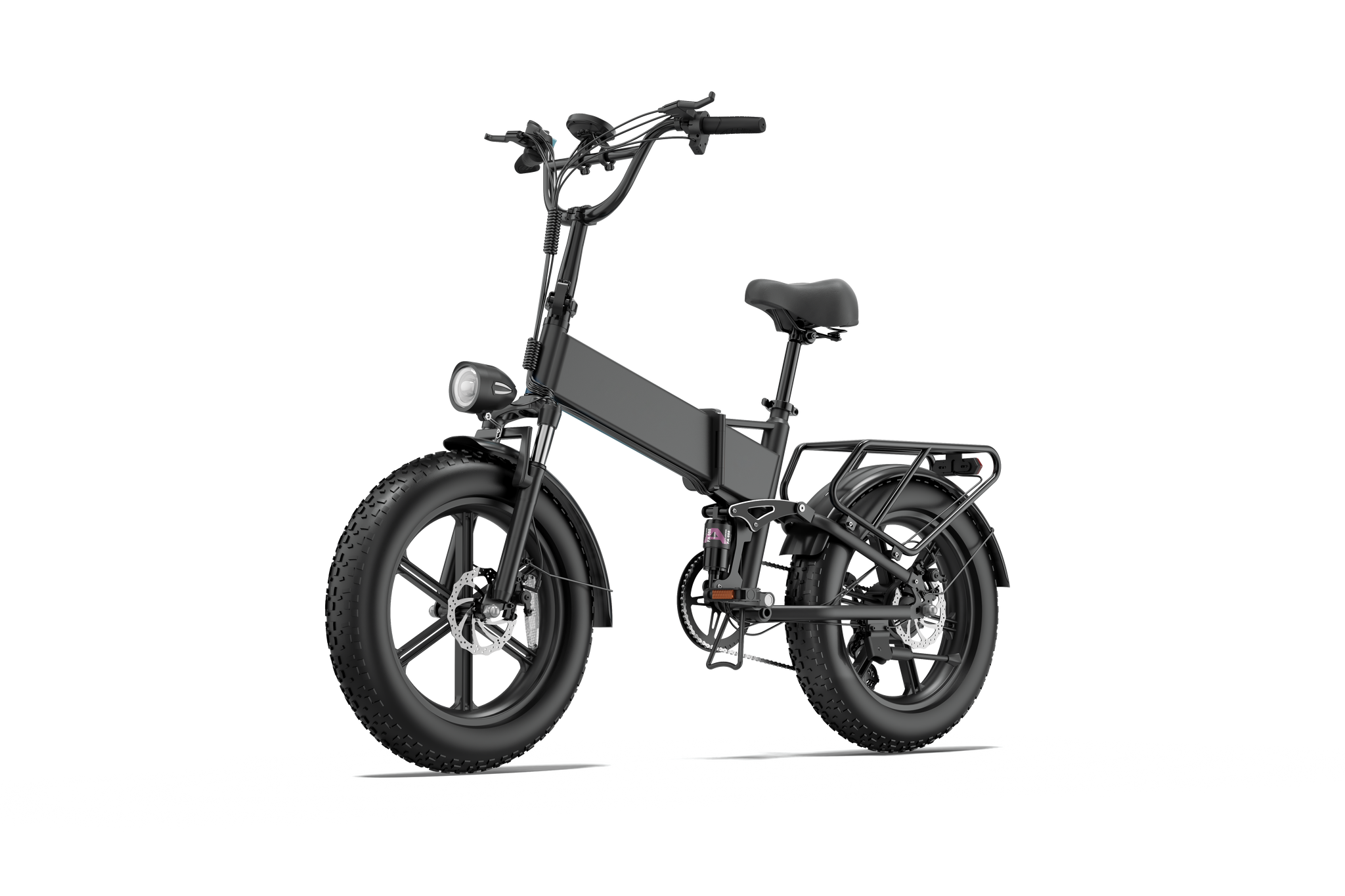 T5 Folding E-Bikes|250W motor|48V 13Ah|20*4.0 inches|25 km/h|80 miles