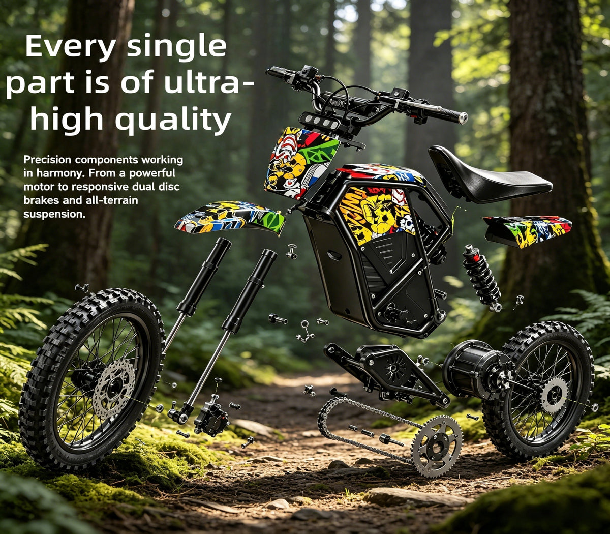 EDB001 Customized Electric Motorcycles|2600W motor|48V 20.8Ah|50KM|35Mph