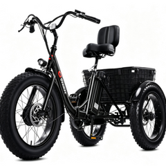Folding Electric Tricycle Bicycle|500W motor |36V 15Ah |20inch|35-45miles|20MPH