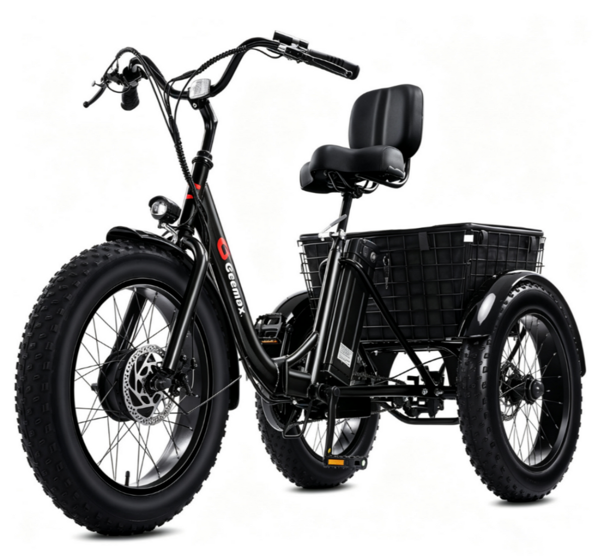 Folding Electric Tricycle Bicycle|500W motor |36V 15Ah |20inch|35-45miles|20MPH