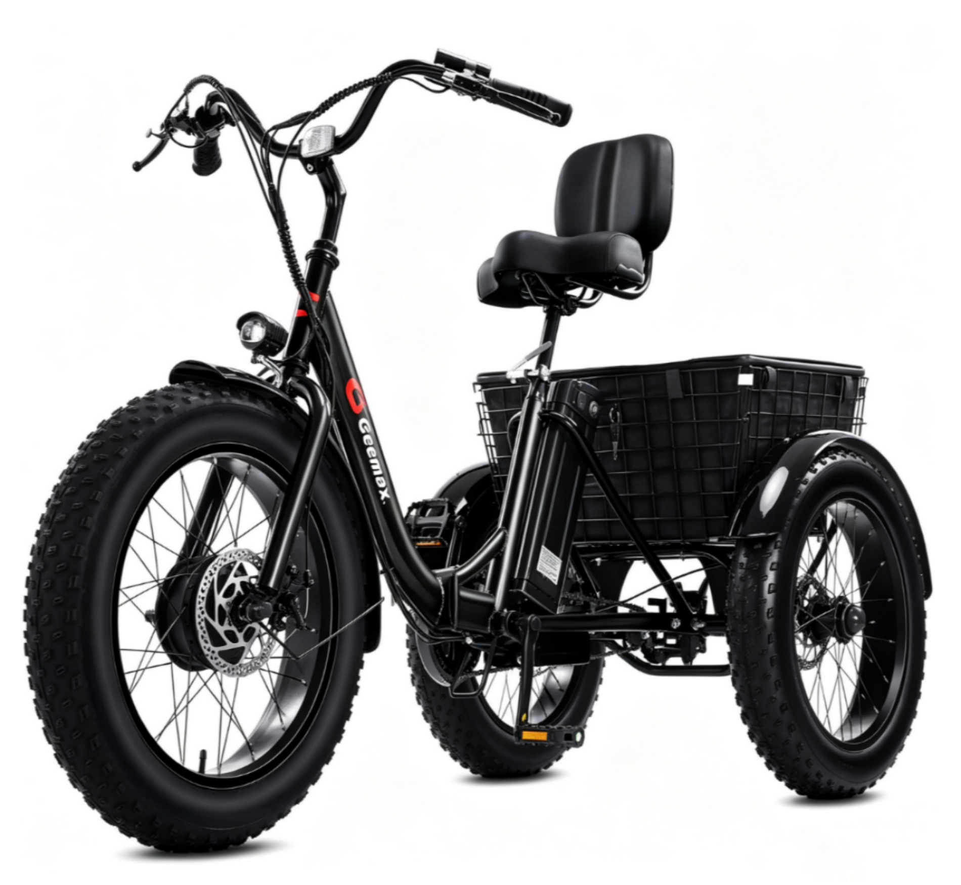 Folding Electric Tricycle Bicycle|500W motor |36V 15Ah |20inch|35-45miles|20MPH