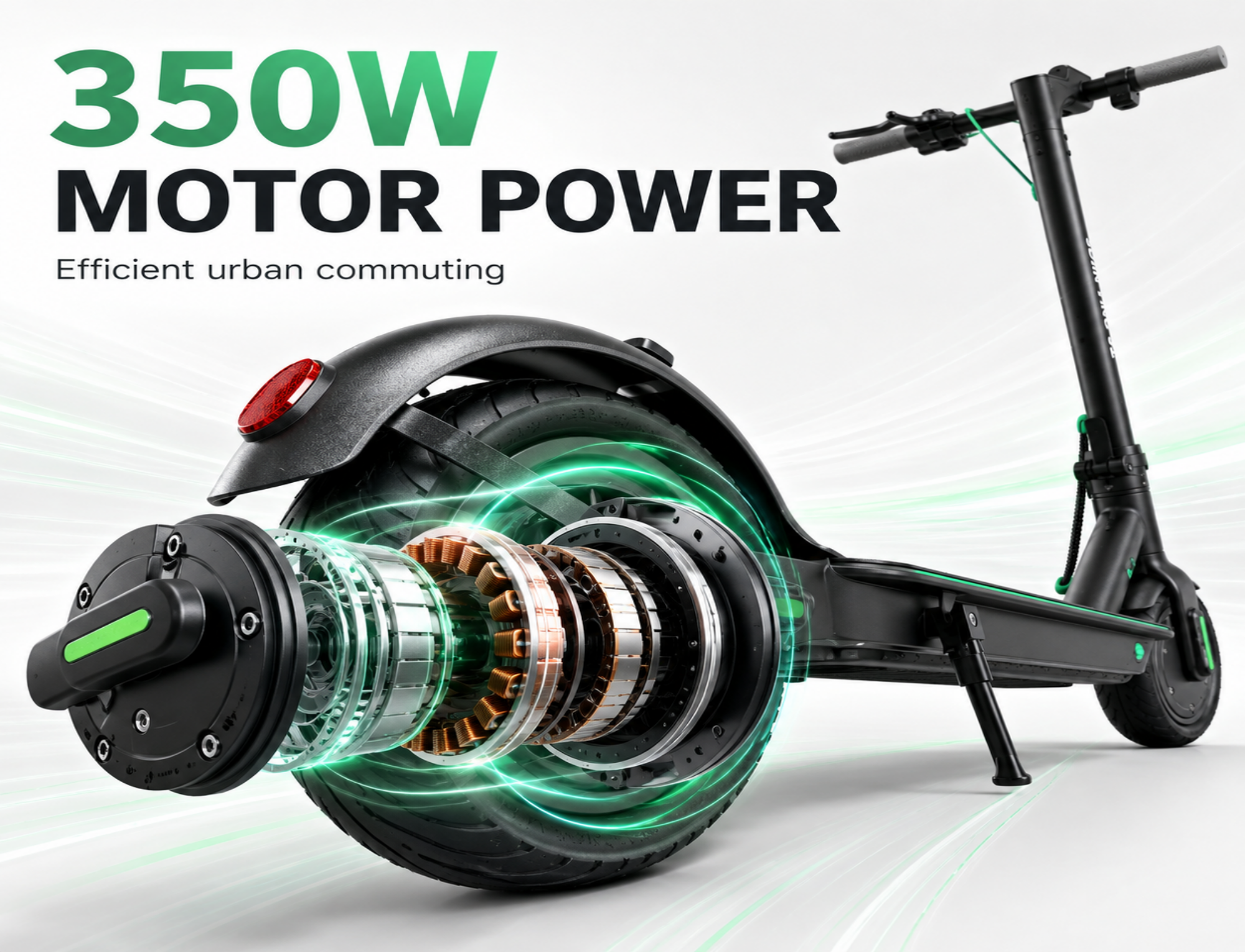 A11-S1 Electric Scooters|350W motor |48V 15.6Ah |8.5inch|25KM/H