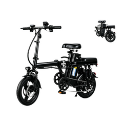 Foldable Electric Bike for Adults, 800W Peak Motor,20MPH Ebike, 30 Miles Range, 48V15Ah RemovableBattery, 3 Riding Modes