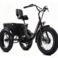 Folding Electric Tricycle Bicycle|500W motor |36V 15Ah |20inch|35-45miles|20MPH