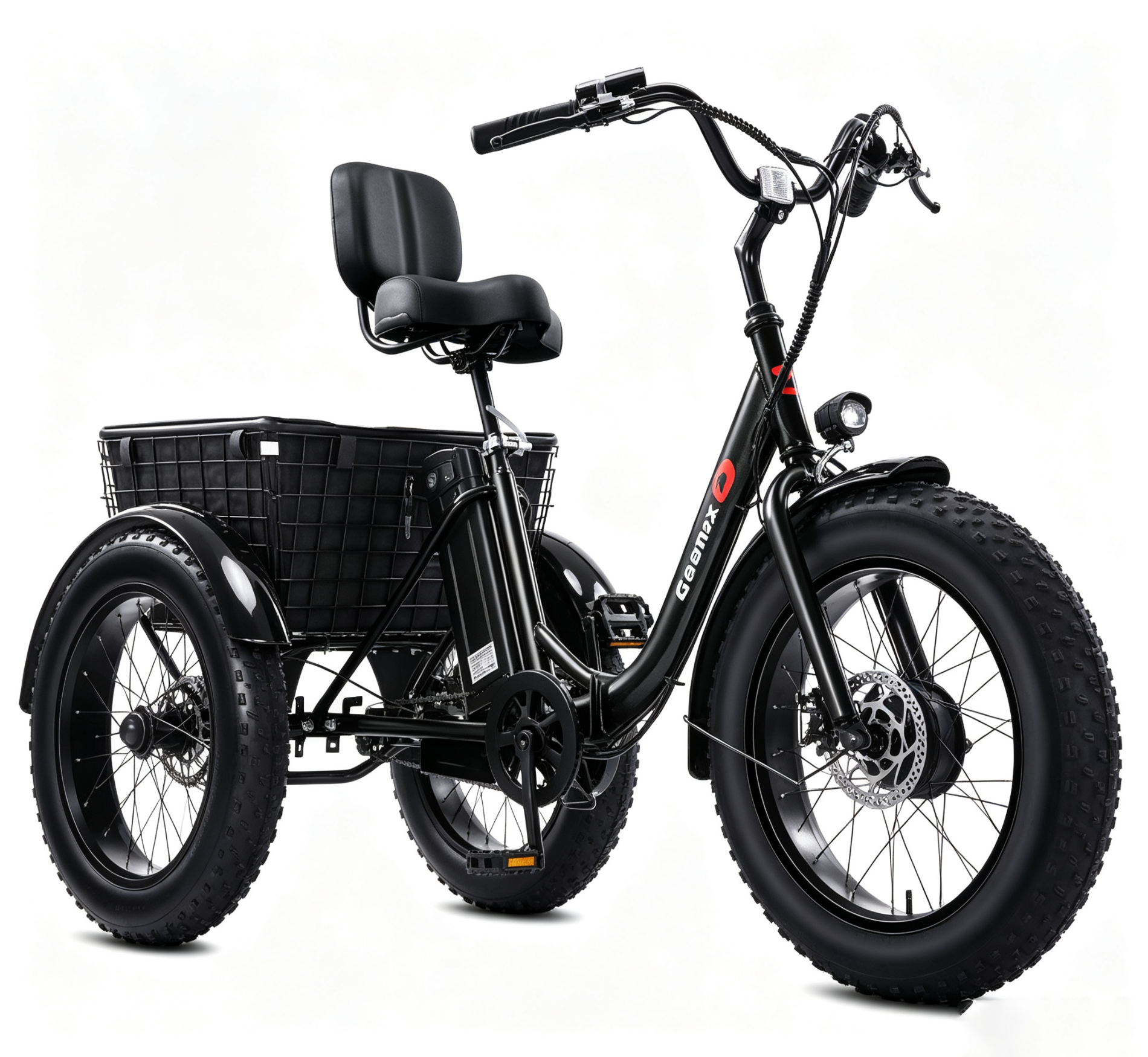 Folding Electric Tricycle Bicycle|500W motor |36V 15Ah |20inch|35-45miles|20MPH