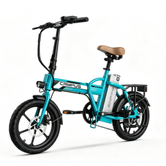 EF2 Folding E-Bikes|750W motor|36V 9AH|30-50KM|20MPH|16inch*2.5