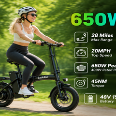 G11| 650W motor| 48V 15Ah|10*4.0inch|20MPH|40miles