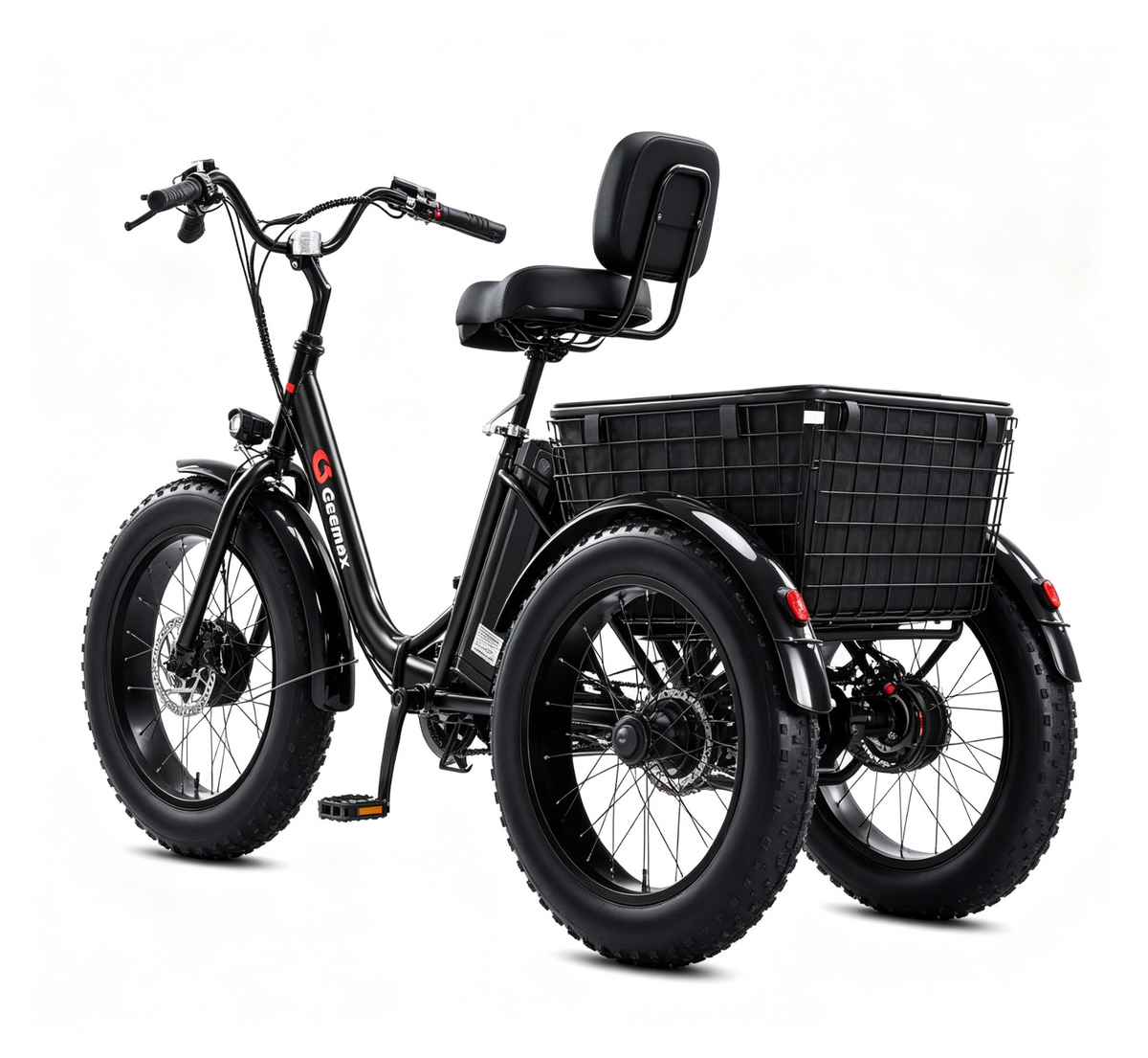 Folding Electric Tricycle Bicycle|500W motor |36V 15Ah |20inch|35-45miles|20MPH