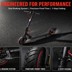 527 Electric Scooters|700W motor|36V 7.5AH|15.5Mph|19miles |8.5inch