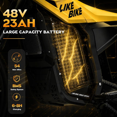 LFO1   3000W  Motor 48V 23Ah 40MPH