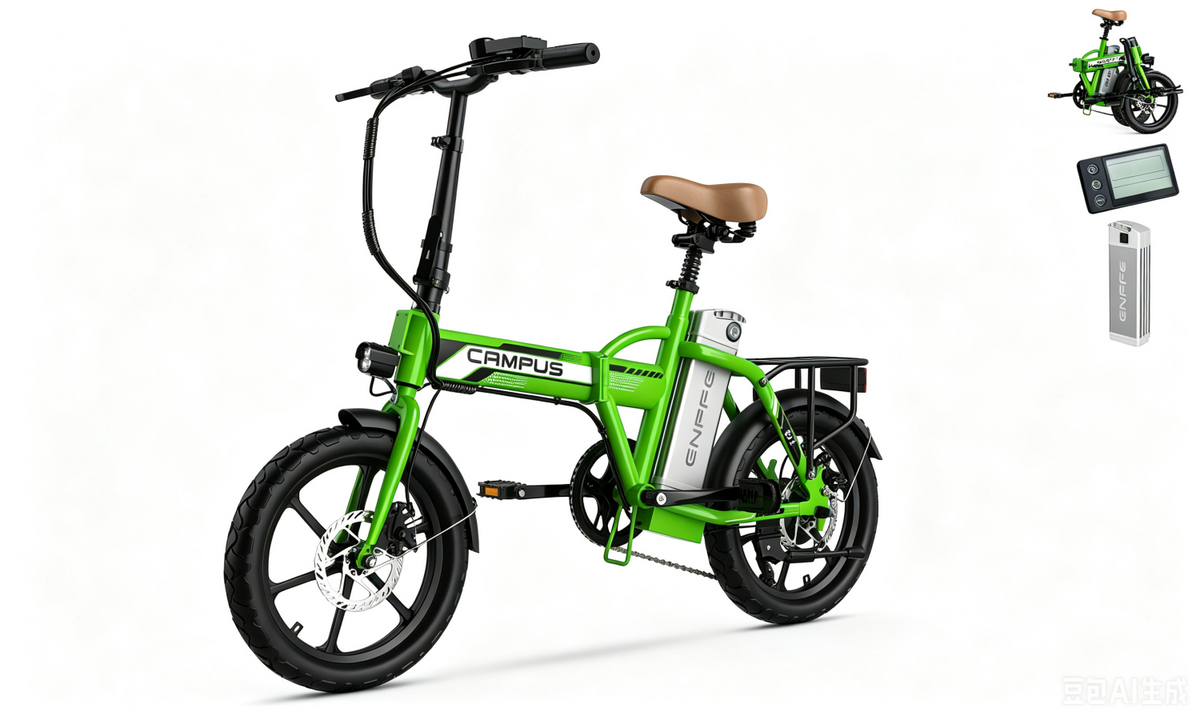 EF2 Folding E-Bikes|750W motor|36V 9AH|30-50KM|20MPH|16inch*2.5