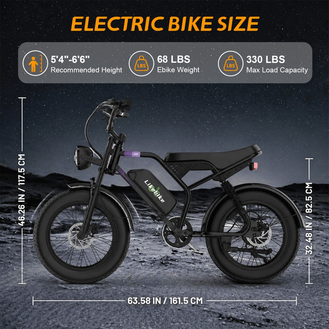 UM1 1500W power 48V 20Ah  28MPH