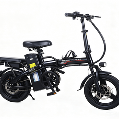 S6 Folding E-Bikes|400w motor|48V 15Ah|22mph|20miles|14inch