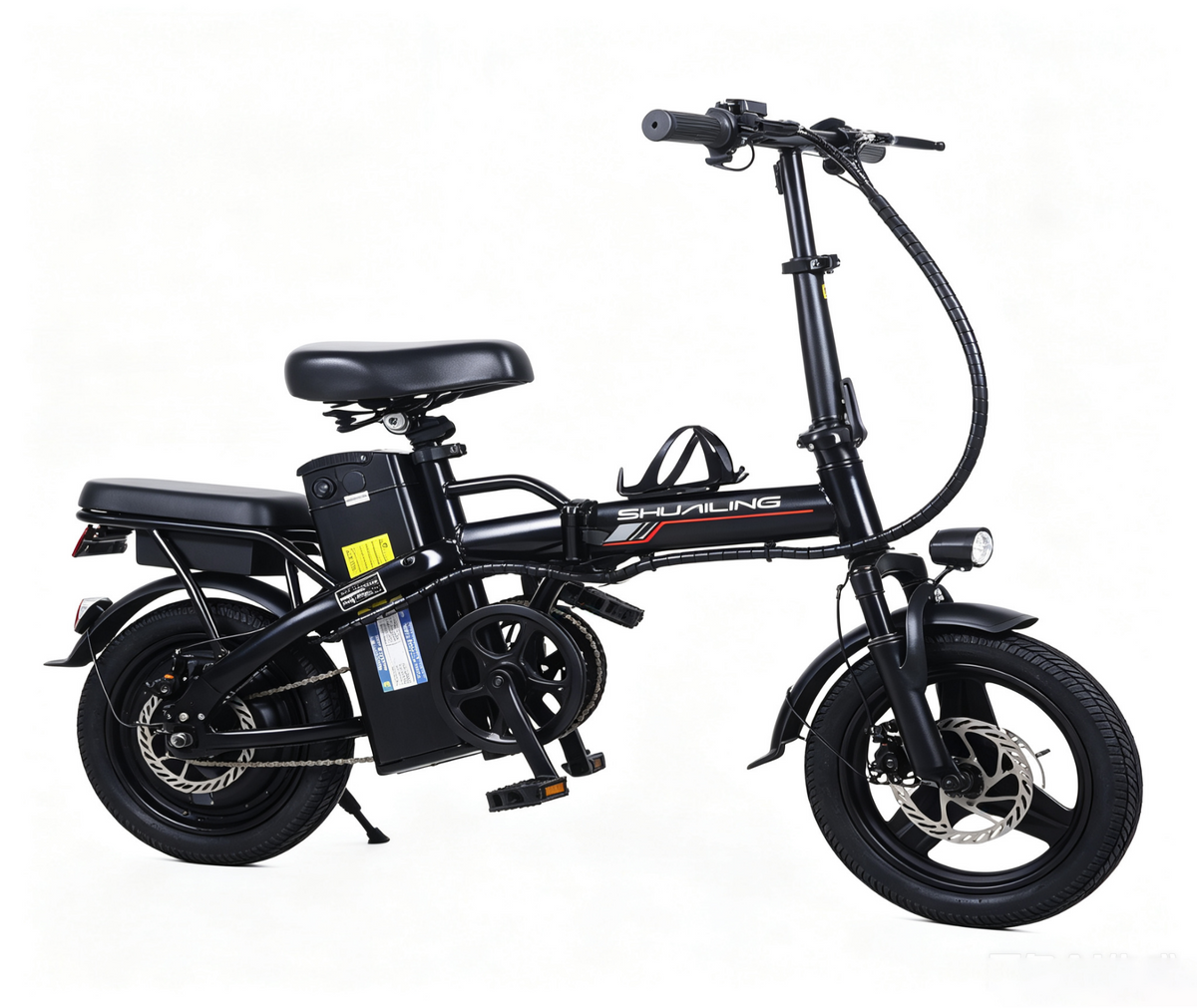 S6 Folding E-Bikes|400w motor|48V 15Ah|22mph|20miles|14inch